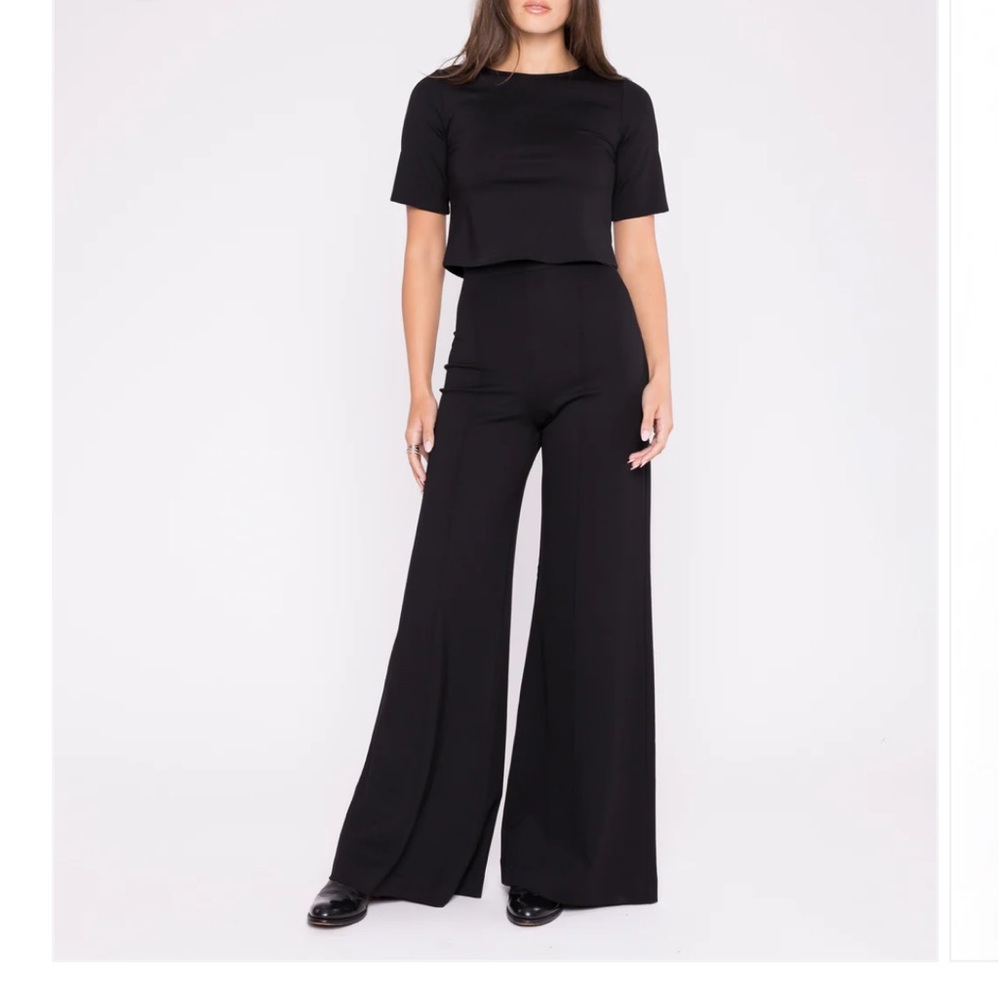 Ripley Rader Perfect Pant - Ponte, Wide Leg.